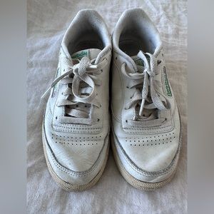 Reebok Off White Club C 85 Vintage Shoes size 6